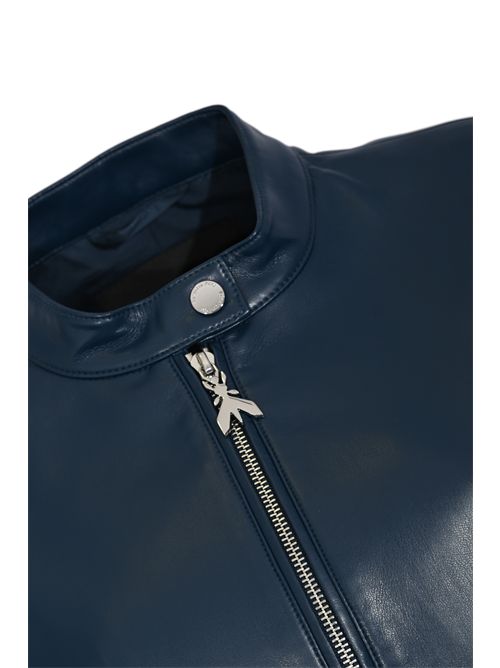 Giacca chiodo in tessuto spalmato effetto pelle Patrizia Pepe | 8O0223 E005CA97